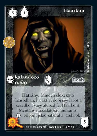 Kiadás: Ezüsthajnal, Túlélők Földje
Gyakoriság: ritka