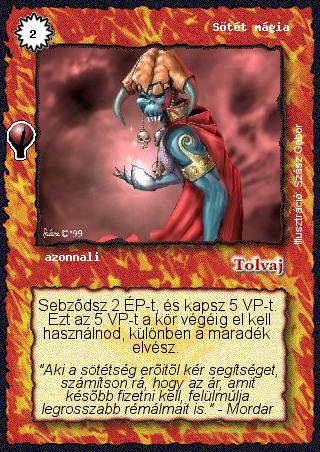 Kiadás: Alappakli, 5. kiadás (Ősök városa), Alappakli, 6. kiadás (Ősök Városa), Kezdőcsomag, Alappakli, 7. kiadás (Ősök Városa), Túlélők Földje
Gyakoriság: gyakori