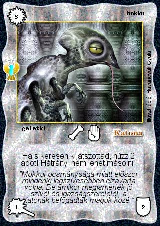 Kiadás: Ébredés, Alappakli, 7. kiadás (Ősök Városa)
Gyakoriság: ritka