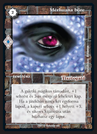 Kiadás: Misztikus Erők
Gyakoriság: nem gyakori