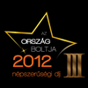 Ország Boltja 2012 Népszerűségi díj Hobbi és kellék kategória III. helyezett